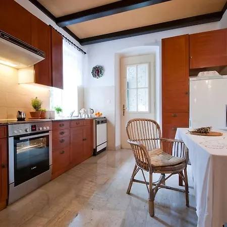 On The With A Splendid Garden Villa Moscenicka Draga